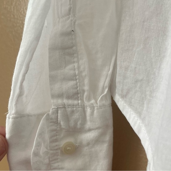 Ralph Lauren Kids White Long Sleeve Button-Up Shirt size 10 - Picture 5 of 8